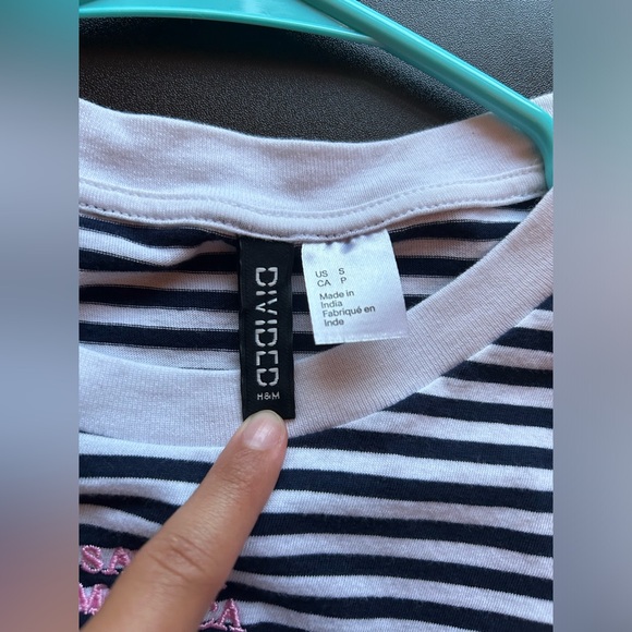 Striped Santa Monica crop top - Picture 3 of 3